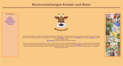 Desktop Screenshot of kraeuterbuecher.kaesekessel.de