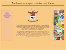 Tablet Screenshot of kraeuterbuecher.kaesekessel.de